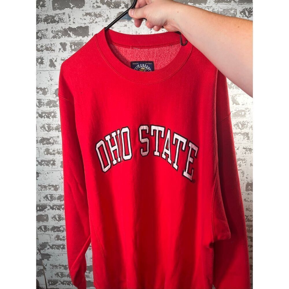 Steve & Barry’s | ohio state crewneck pullover embroidered logo